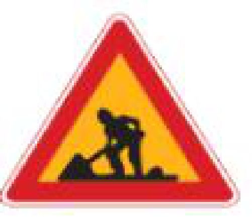 Which description of this safety sign is wrong?