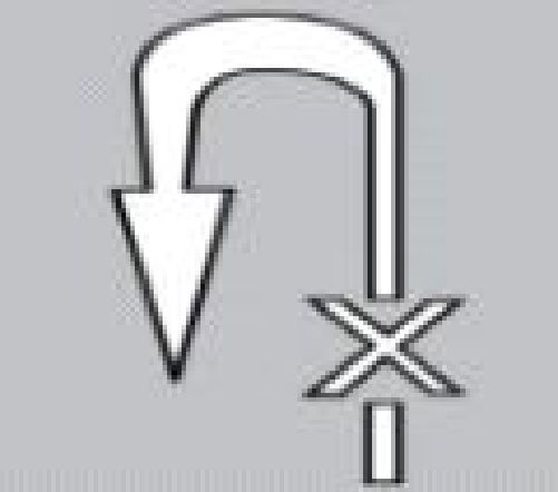 Which description of the following safety marking is correct?